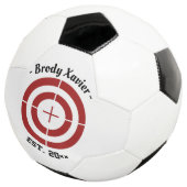 カスタマイズ可能な名前ターゲットプラクティスSoccerball サッカーボール (3/4)
