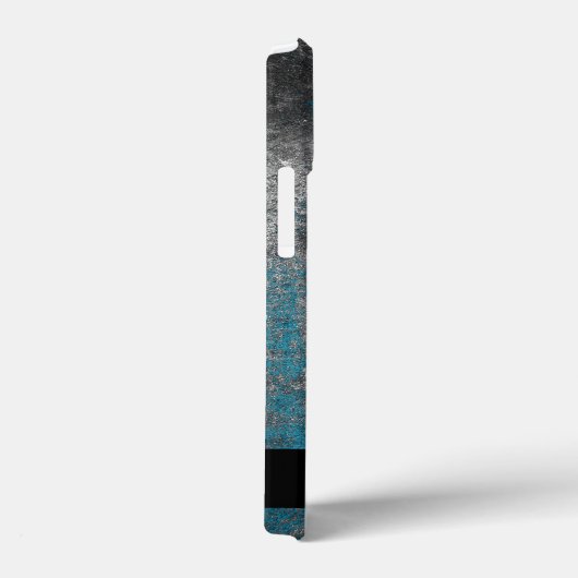 カスタマイズ可能な名前抽象芸術グランジテクスチャ Case-Mate iPhoneケース (裏面 / 右)