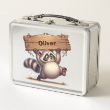 カスタマイズ可能な名前記号を持つ太いアライグマ