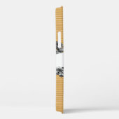 カスタマイズ可能な名前金ゴールドバラシックモノグラムラグジュアリー Case-Mate iPhoneケース (裏面 / 右)