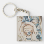 カスタマイズ可能な名前 キーホルダー (正面)