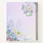 カスタマイズ可能な名前 ノートブック (裏面)