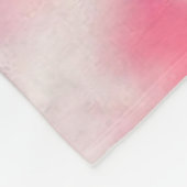 カスタマイズ可能な名前 – バタフライ フリースブランケット (角)