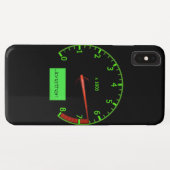 カスタマイズ可能な名前gearhead car Fan Case-Mate iPhoneケース (裏面(横))