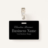 カスタマイズ可能な名札のバッジCrafterによって示されているwのクリップ バッジ (裏面クリップ)