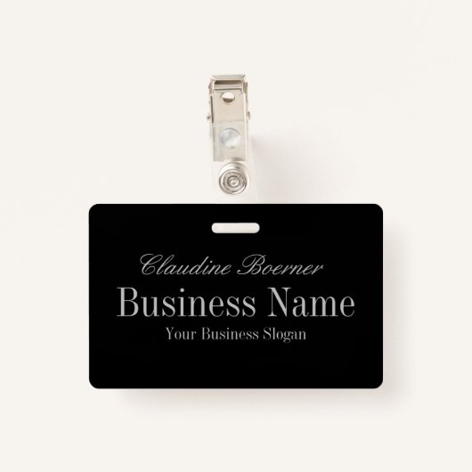 カスタマイズ可能な名札のバッジCrafterによって示されているwのクリップ バッジ (裏面クリップ)