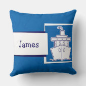 カスタマイズ可能な名航海の前船 クッション (裏面)