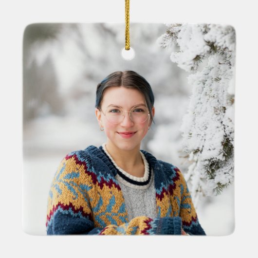 カスタマイズ可能な名誉マイオルガンドナー – 移植Cer セラミックオーナメント (裏面)