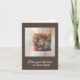 カスタマイズ可能な和音の和音グリーティングカード カード