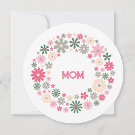 カスタマイズ可能な喜びの輪（融合） – 母の日 カード