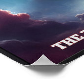 カスタマイズ可能な地球外生命型枠 ポスター (角)