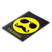 カスタマイズ可能な堅い警察官-! ノートブック (左側)