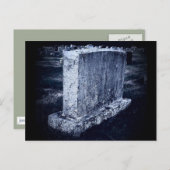 カスタマイズ可能な墓石をテーマにしたポストカード ポストカード (正面/裏面)