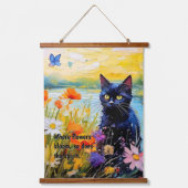 カスタマイズ可能な壁アート、フローラつるウォール、 吊り下げ型タペストリー (正面)