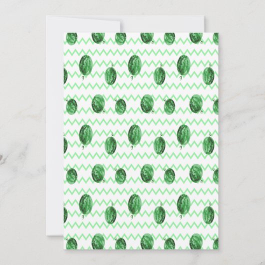 カスタマイズ可能な夏のパーティの招待状 子供へ 招待状 (裏面)