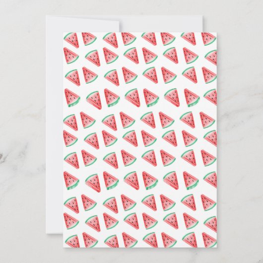 カスタマイズ可能な夏のパーティの招待状 子供へ 招待状 (裏面)