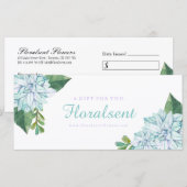 カスタマイズ可能な多糖ギフト証明書 (正面/裏面)