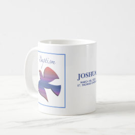 カスタマイズ可能な大人のバプテスマ鳩 コーヒーマグカップ