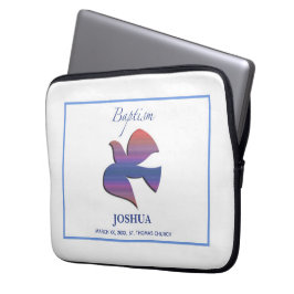 カスタマイズ可能な大人のバプテスマ鳩 ラップトップスリーブ