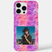 カスタマイズ可能な大胆な彼女へのギフト - バラの花柄 Case-Mate iPhoneケース (裏面)