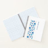 カスタマイズ可能な天のワルツ(線形)ポケットフォールド ノートブック (内部)