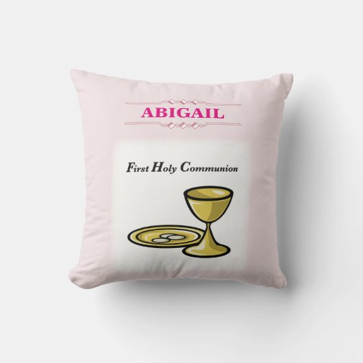 カスタマイズ可能な女の子の交体と血液 クッション (正面)