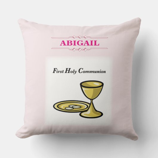 カスタマイズ可能な女の子の交体と血液 クッション (正面)