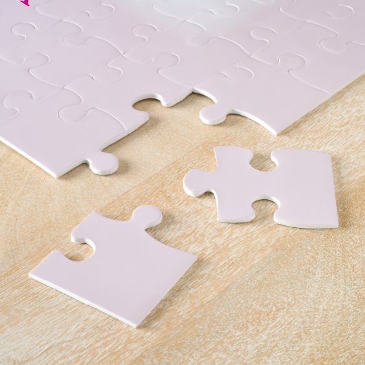 カスタマイズ可能な女の子の交体と血液 ジグソーパズル (側面)