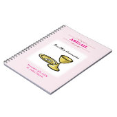 カスタマイズ可能な女の子の交体と血液 ノートブック (左側)