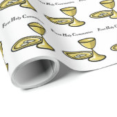 カスタマイズ可能な女の子の交体と血液 ラッピングペーパー (ロールコーナー)