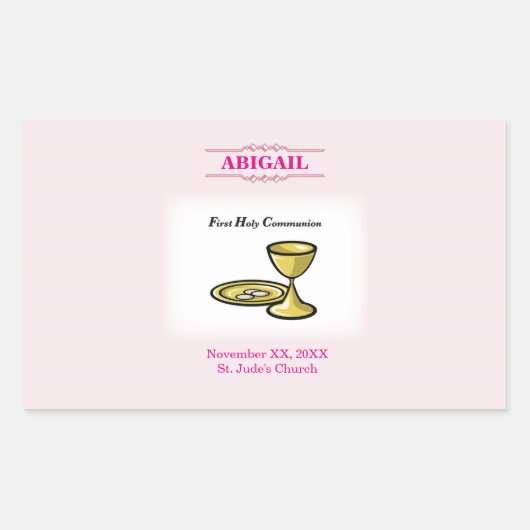 カスタマイズ可能な女の子の交体と血液 長方形シール (正面)