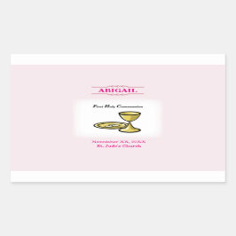 カスタマイズ可能な女の子の交体と血液 長方形シール