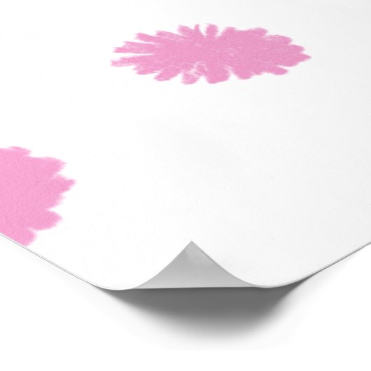 カスタマイズ可能な女の子の部屋 ポスター (角)