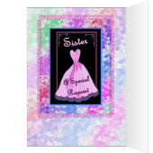 カスタマイズ可能な姉妹-私達の結婚式の読者があって下さい- (内側 (左))