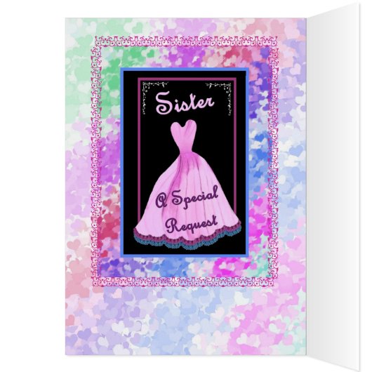 カスタマイズ可能な姉妹-私達の結婚式の読者があって下さい- (内側 (左))