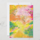 カスタマイズ可能な子パーティの招待状 招待状 (裏面)