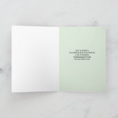 カスタマイズ可能な孫の卒業カード カード (内部)