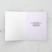 カスタマイズ可能な孫娘の卒業カード カード (内部)