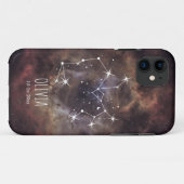 カスタマイズ可能な宇宙星雲星座ギャラクシー Case-Mate iPhoneケース (裏面(横))