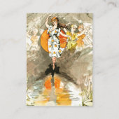 カスタマイズ可能な宇宙魔法7姉妹 名刺 (正面)