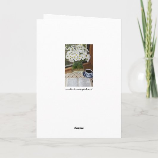 カスタマイズ可能な宗教的な母の日カード カード (裏面)