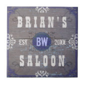 カスタマイズ可能な家のバービール大広間の飲み物のコースター タイル (正面)