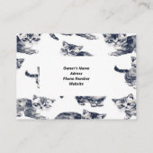 カスタマイズ可能な家具用名刺 名刺 (裏面)