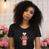 カスタマイズ可能な家族の愛、バパーソナライズされたレンタイン Tシャツ