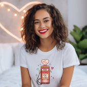 カスタマイズ可能な家族の愛、バパーソナライズされたレンタイン Tシャツ