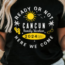 カスタマイズ可能な家族休暇Tシャツ