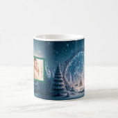 カスタマイズ可能な家族写真マグカップ コーヒーマグカップ (中央)