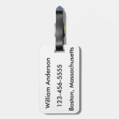 カスタマイズ可能な専門の放浪者- ラゲッジタグ (裏面縦)