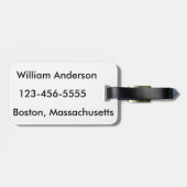 カスタマイズ可能な専門の放浪者- ラゲッジタグ (裏面横)