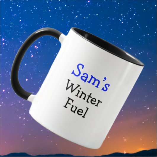 カスタマイズ可能な小さなマウスバイクもしくは自転車に乗る人マグ マグカップ